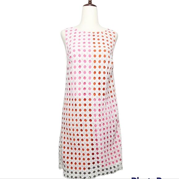 ModCloth fluent finesse eyelet casual dress sz small - Picture 1 of 3